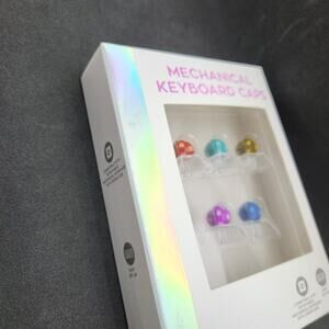 Disco Ball Keycap Set (5pc) – Compatible w/ Mechanical Keyboard Cross Axis